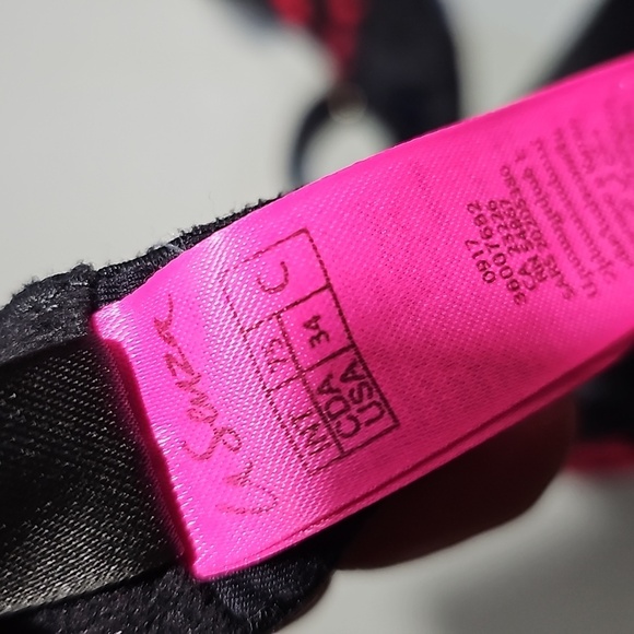 La Senza body kiss red and black 34C bra - Picture 6 of 7
